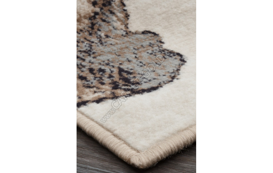 Ковер D711 - BEIGE-BROWN - Прямоугольник - коллекция SIERRA